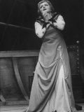 Soprano Birgit Nilsson in a Scene From 