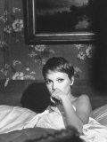 Actress Mia Farrow in a Scene from Her New Movie, 