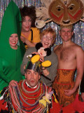 Carol Burnett with Cast of Off Broadway Revue 