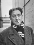 Buy Actor Alec Guinness Dangling Cigarette from His Lips, on Movie Lot at AllPosters.com