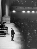 Buy Pianist Vladimir Horowitz Receives Standing Ovation Upon Return to Concert Stage at Carnegie Hall at AllPosters.com