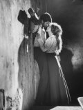 Buy Actors George Hamilton and Jeanne Moreau During Filming of "Viva Maria" at AllPosters.com