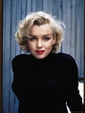 Buy Actress Marilyn Monroe Posing at Home in Her Backyard at AllPosters.com