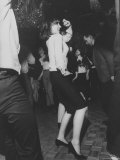 Liza Minnelli Dancing at the Il Milo DiscotecHeadquartersue on the Occasion of Her 19th Birthday