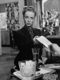 Actress Audrey Totter in Scene from Film 