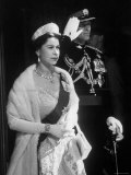 Queen Elizabeth and Prince Philip, at the Opening of the Canadian Parliament