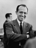Inventor of the Polio Vaccine Dr. Jonas E. Salk Posing for a Picture