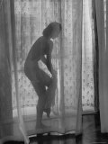 Actress Cyd Charisse in a Scene from the Movie, "Silk Stockings"
