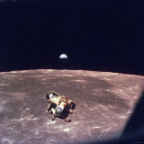 Buy Apollo 11 Lunar Module Ascent Stage From Command Service Module During Lunar Orbit at AllPosters.com