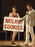 Comedian / Actor Andy Kaufman During Performance at Carnegie Hall