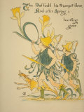 Daffodil His Trumpet Blows/and After Spring a Hunting Goes, Written and Drawn by Walter Crane