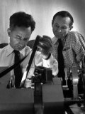 Buy Film Director Elia Kazan Editing "Baby Doll" Film at AllPosters.com