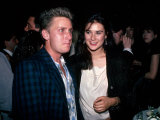 Emilio Estevez and Demi Moore