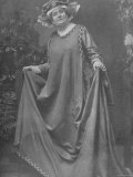 British Actress Ellen Terry as Mistress Page in William Shakespeare's "The Merry Wives of Windsor."