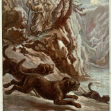 Kronheim's Hector the Dog Leading the Prior and Monks to Save Mountaineer in Peril in Martigny
