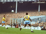 Soccer Star Pele in Action During World Cup Competition