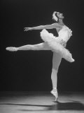 Buy Ballerina Margot Fonteyn in White Tutu Dancing Alone on Stage at AllPosters.com