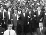 Buy Walk to Freedom Marchers Including Dr. Martin Luther King Jr. and Detroit Mayor Jerome P. Cavanaugh at AllPosters.com