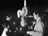 Buy Entertainer Orson Welles Filming the Rio de Janerio Carnival Celebration at AllPosters.com
