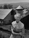 Portrait of Grandma Moses on Her Farm