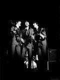 Pop Music Group the Beatles in Concert Paul McCartney, John Lennon, George Harrison
