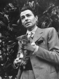 Buy James Mason Holding a Kitten at AllPosters.com