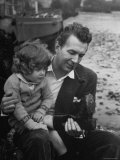 Buy British Actor Michael Redgrave Holding His Daughter Lynn at AllPosters.com