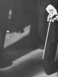 Conductor Arturo Toscanini, Tapping His Leg with a Baton