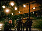 Gang Members Confront Each Other the Highway in Scene from West Side Story