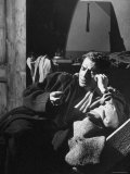 Buy James Mason Sitting on Set of the Movie Odd Man Out at AllPosters.com