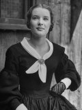 Buy Sally Ann Howes, One of the Stars of "Nicholas Nickelby", on the Set of the Movie at AllPosters.com