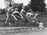 Cheerleaders Training under Bill Horan, American Cheerleaders Assn, Florence Alabama State College