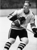 Chicago Black Hawk Ice Hockey Player Bobby Hull During Game