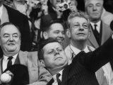 Buy President John F. Kennedy Tossing Out 1st Ball of Baseball Season at Senators Game at AllPosters.com