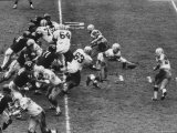 The Green Bay Packers Playing a Game