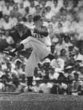 Relief Pitcher for the Pirates, Paul Gill in Action
