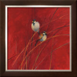Crimson Sparrows I