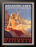 Buy Pennsylvania Railroad, Atlantic City at AllPosters.com
