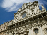 Buy Baroque Architecture, 17th Century Santa Croce Church, Lecce, Puglia, Italy at AllPosters.com