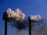 Buy Smoke Pouring from Sugar Factory Chimneys, Australia at AllPosters.com