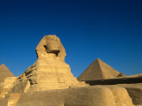 The Sphinx, Pyramids at Giza, Egypt