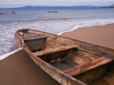 Buy Wooden Boat Looking Out on Banderas Bay, The Colonial Heartland, Puerto Vallarta, Mexico at AllPosters.com