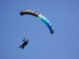 Parachuter, Omarama, North Otago, South Island, New Zealand