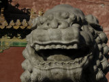 Buy Lion Head Sculpture, China at AllPosters.com