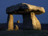 Buy Lanyon Quoit and Tinmine Lit with Torches, Cornwall, UK at AllPosters.com