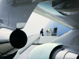 Buy President Bush Boards Air Force One as He Departs Jefferson City at AllPosters.com