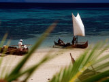 Buy Fishing Boats, Lokobe Reserve, Madagascar at AllPosters.com