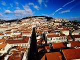 Rossio Square and Praca De Restauradores, Lisbon, Portugal