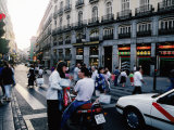 Buy Pedestrians and Traffic, Madrid, Spain at AllPosters.com