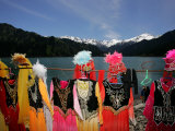 Buy Ethnic Uighur Costumes Await Customers at an Improvised Photo Stand at AllPosters.com
